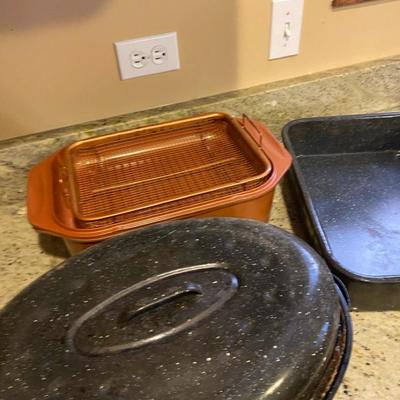 Various Roasting Pans