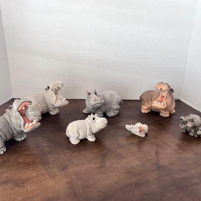 Stone Critters Hippopotamus Variety & More