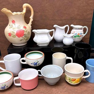 “MIKASA,” “Stangl,” “Erwin Pottery,” and More 