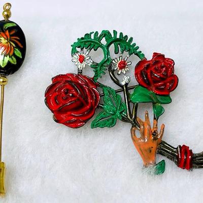 Vintage Brooch and Pin