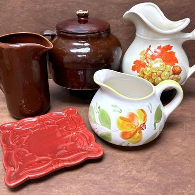 “McCoy,” “Bauer,” and other Ceramics 