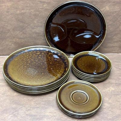 “Russel Wright” Brown Glazed Dishes #3