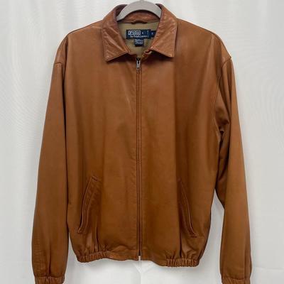 Polo By Ralph Lauren Men’s Genuine Leather Jacket  