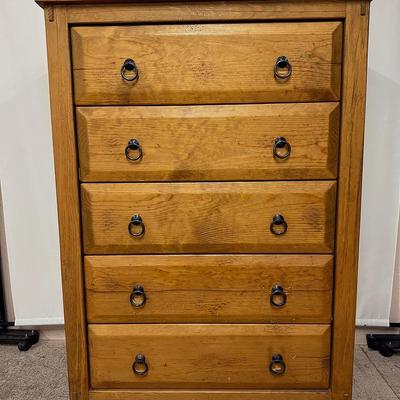 Vintage Morewood & Yager 5-Drawer Dresser