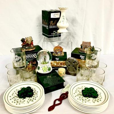 Belleek, Shamrock Plates, Glassware, Figurines & More