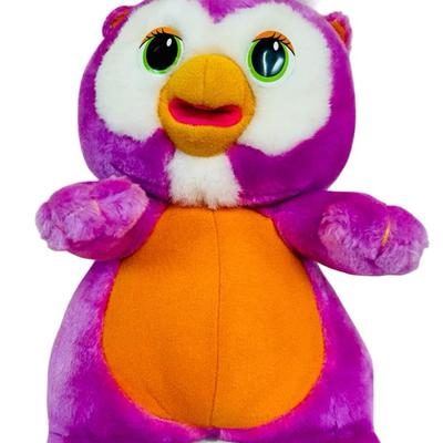 RARE 1986 Disney Wuzzles Skowl (skunk & owl) Plush