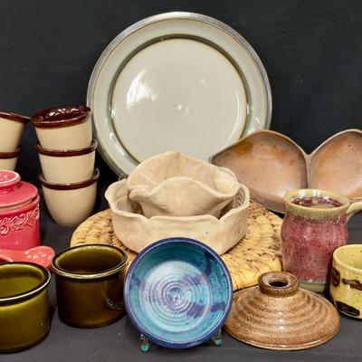 Stoneware & Earthenware Cups, Mugs, Crocks & More! 