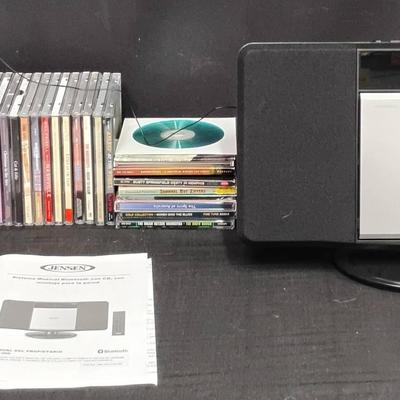 Jensen Wall Mount Bluetooth Music System With CD