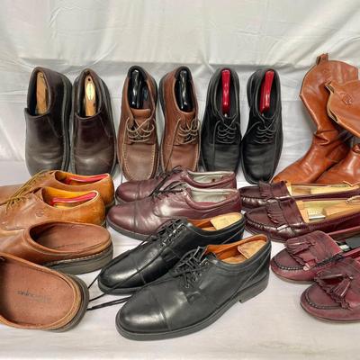 Men’s Leather Shoes Feat. Timberlands, Rockport, Cole Haan And More