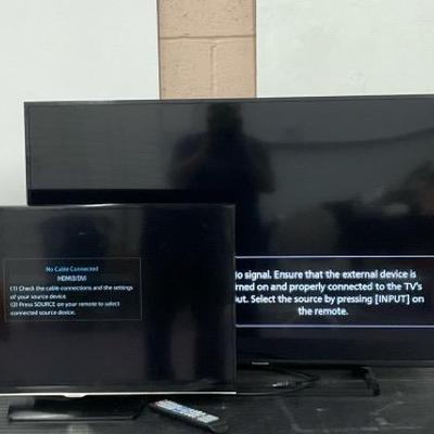 50” Panasonic Tv & 32” Samsung Tv