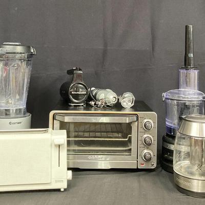 Lot of Small Kitchen Appliances – Blender, Toaster, Toaster Oven & More
