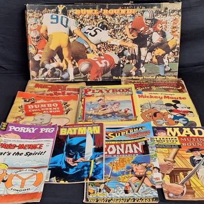 Vintage Bowl-Bound: The Authentic College Football Action Game And Vintage Books