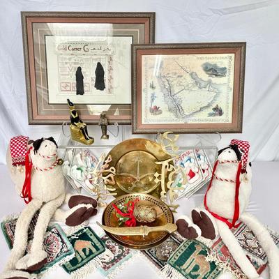 Camels And Trinkets From Saudi Arabia 