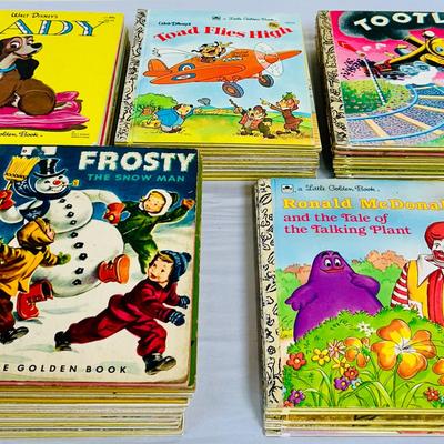 (44) Little Golden Books / 1950s to 1980s