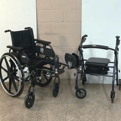 Drive Wheelchair & Rollator Walker 