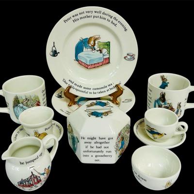 Beatrix Potter Peter Rabbit Children’s Wedgwood China Set