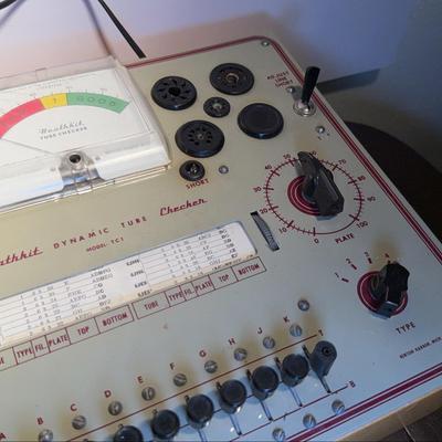 Heathkit Model TC-1 Dynamic Tube Checker – Vintage Electronic Test Equipment, Working Condition