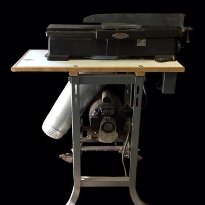 Craftsman 6” Jointer with General Electric 1/2 HP Motor on Stand