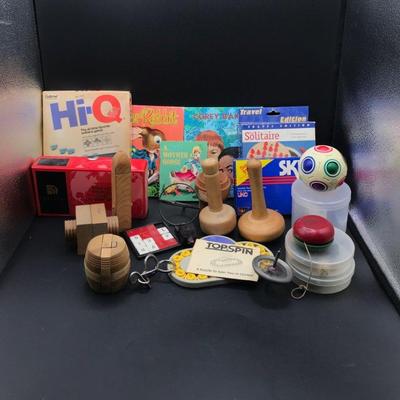 Vintage & Modern Kids Toy Lot – Games, Puzzles, and Brain Teasers