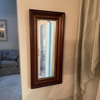 Sale Photo Thumbnail #33: MC  wood mirror 
