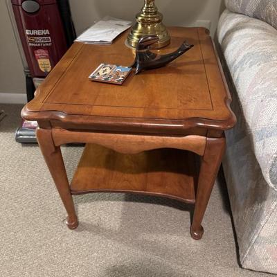 Sale Photo Thumbnail #23: Pair of matching end tables 