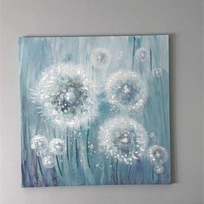 Dandelion Dream Canvas Wall Art .jpg