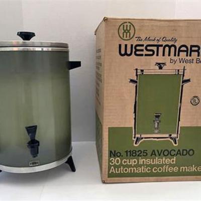 Westmark Avacado Green Coffee Percolator .jpg