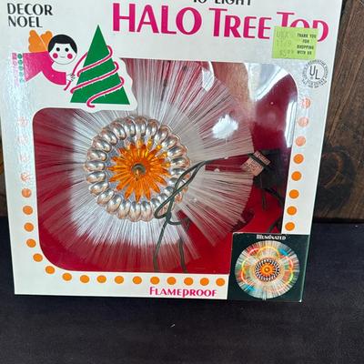 Decor Noel Halo Tree Topper