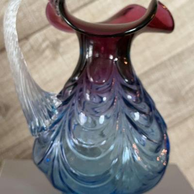 Fenton Mulberry Pitcher Fenton