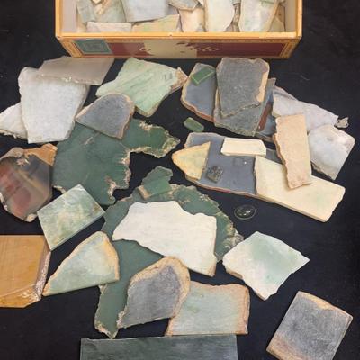 Rough Jade And Other Lapidary Material