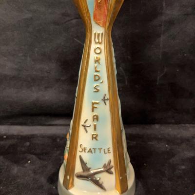 1962 Jim Beam Seattle World's Fair Collector Bottle