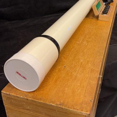 Vintage Unitron Telescope In Wooden Case 