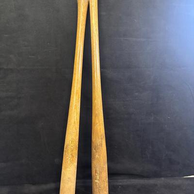 Vintage Boys Model Spalding Air-Dried Wood Bat, No. 50B 