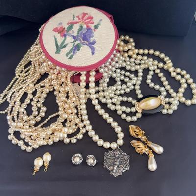 Costume Pearl Jewelry