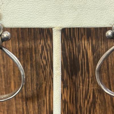 Vintage Anana Greta Eker Norway Sterling Earrings