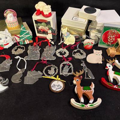Seagull PewterCat Themed Christmas Ornaments & Others