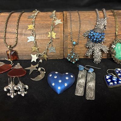 Costume Necklaces and Earrings