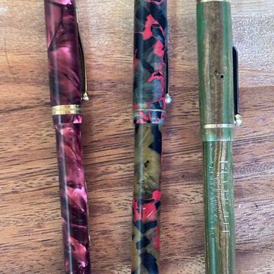 Vintage Belmont Rexall Drug Store, Southern Pen Co & Medford Fountain Pens