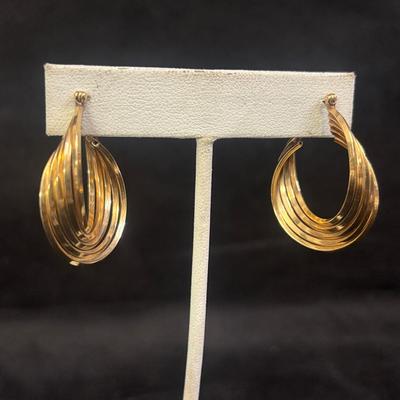 14K Gold Hoop Earrings