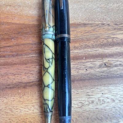 Wearever 14K Nib Fountain Pen & Fountain Pen/Mechanical Pencil Combi