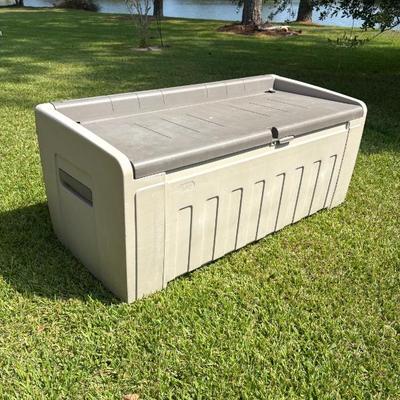 Rubber Outdoor Storage Container 