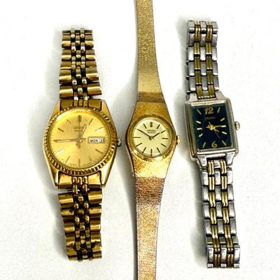 3 Vintage Women’s Seiko Watches
