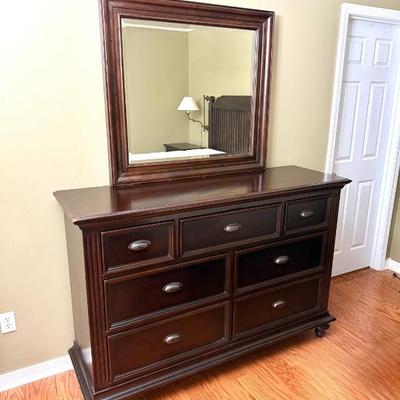 Dresser with Mirror - Legacy Classic Furniture
