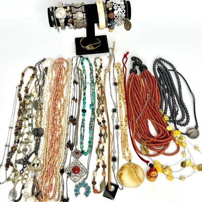 Bracelet and Necklace Costume Jewelry Lot