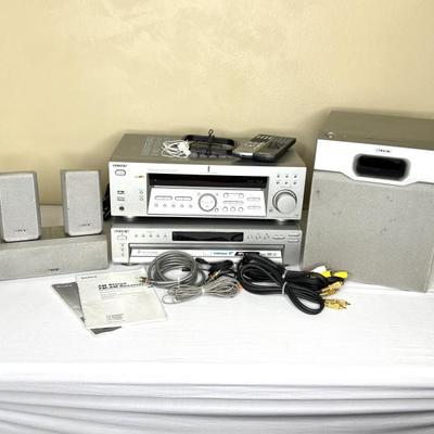 Sony Home Theater System with Receiver, CD/DVD Player, and Speakers - Works! 