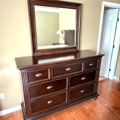 Dresser with Mirror - Legacy Classic Furniture