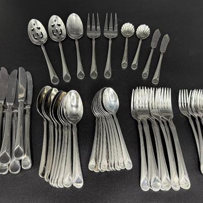 Henckles 56 Piece Stainless Flatware Set - Providence 