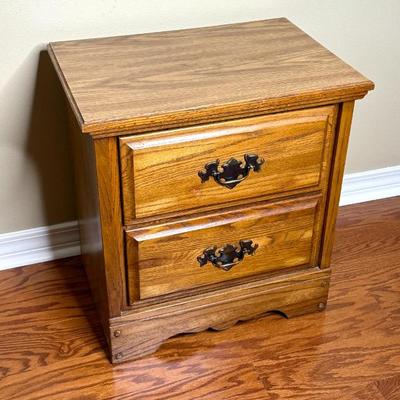 Small Vintage Night Stand Side Table by Colony 