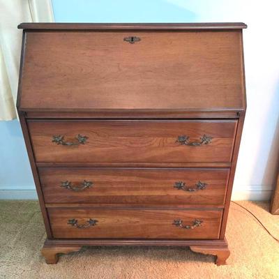 Vintage Dresser Desk Secretary 