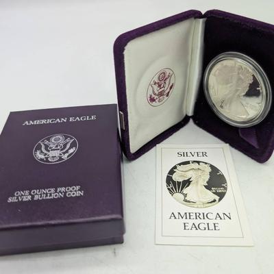 1986 Proof Silver Eagle 